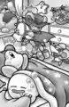 Daroach grabs the egg, accidentally setting off the "security system".