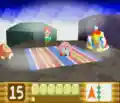 Kirby cries when he misses an item in the Bonus Game.