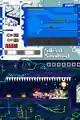 Kirby using a Dash Panel in Kirby: Canvas Curse, in the Silent Seabed stage