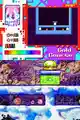 Kirby finds a medal, and catches a glimpse of the green Action Block switch in another room.