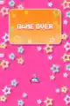 The Game Over screen.