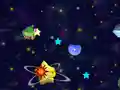 Planet Floria on the map screen in Kirby Super Star Ultra