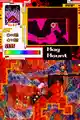 Kirby collects the medal after dealing with some dangerous Bomb Block shenanigans.