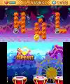A group of musical coins spelling out "HAL" in Dedede's Drum Dash Deluxe
