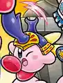 Beetle Kirby in Find Kirby!! Big Gathering at the Party!
