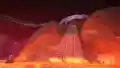 The lava mountain