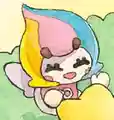 Elline in the book It's Kirby Time: Thank You