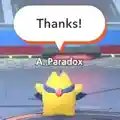 One of Starman's emotes in the paddock from Kirby Air Riders