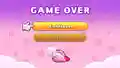 The Game Over screen in Kirby's Return to Dream Land Deluxe.