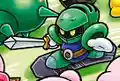 Sword Knight in the book Find Kirby!! Big Gathering at the Party!