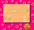 The Game Over screen.