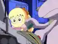 Tiff and Escargoon spend another night fixing the robot.