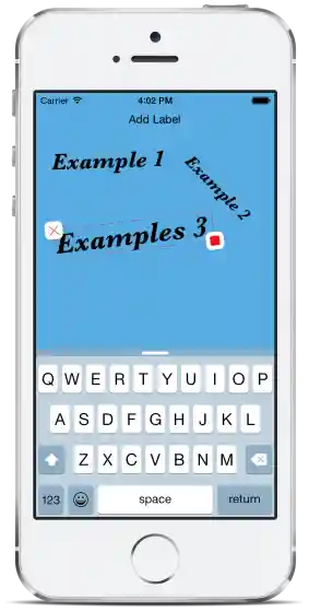 IQLabelView screenshot