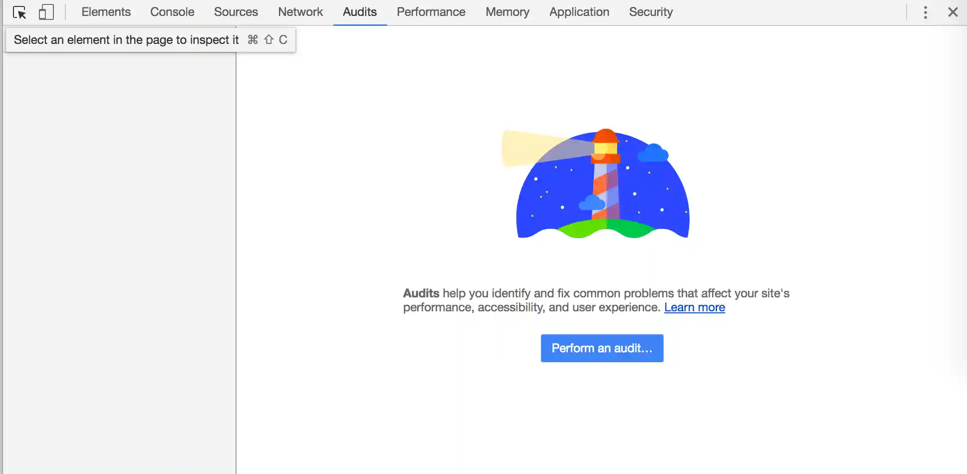 Lighthouse integration in Chrome DevTools