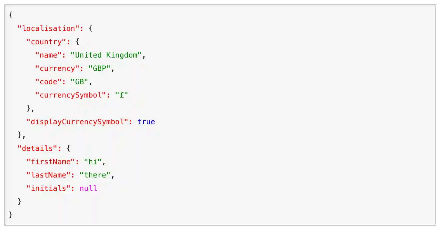 Pretty json with syntax highlight