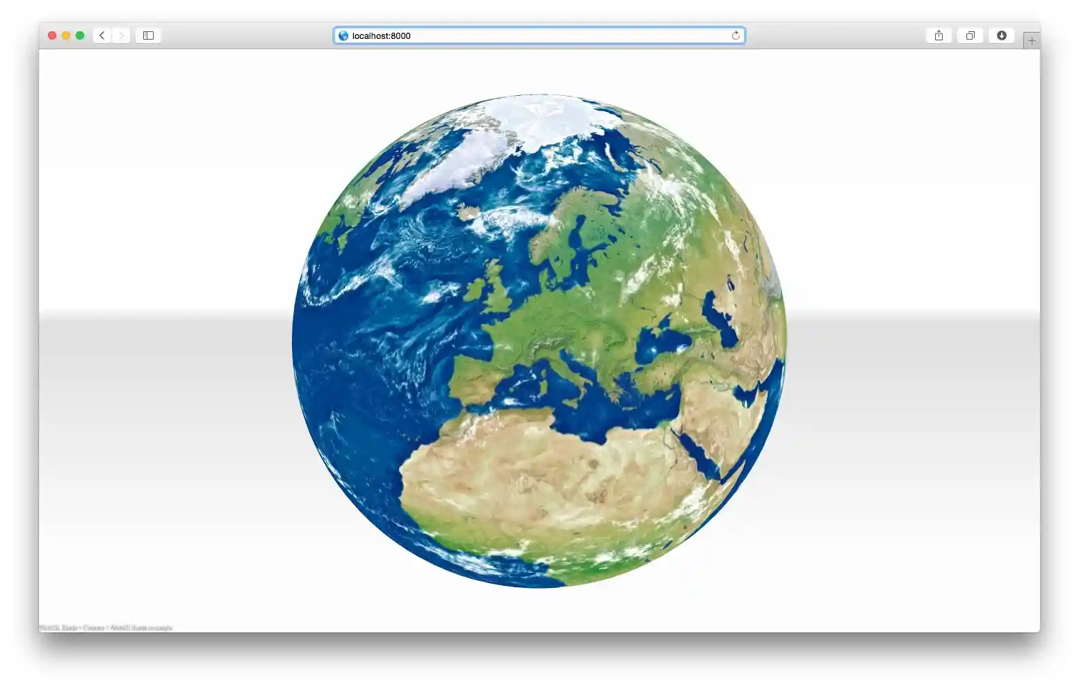 WebGL Earth Offline