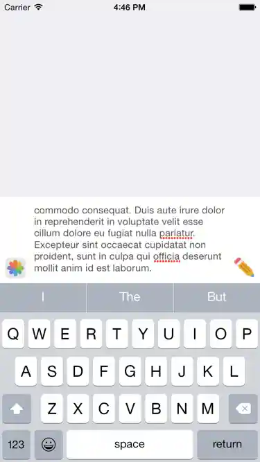 With lots of text