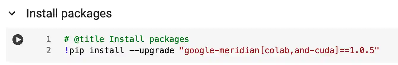 Meridian notebook Meridian version notebook