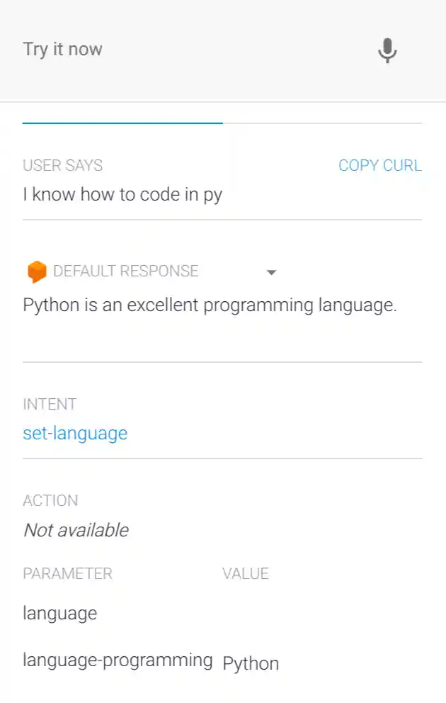 Simulator screenshot