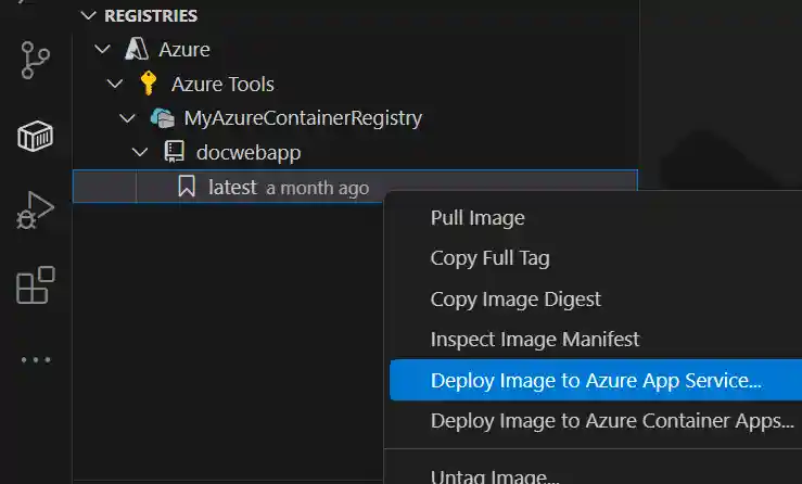 Deploy to Azure App Service