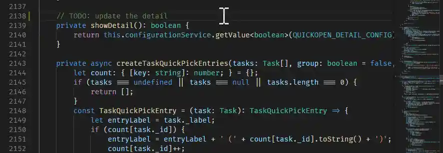 GIF showing User and Issue suggestions in the editor.