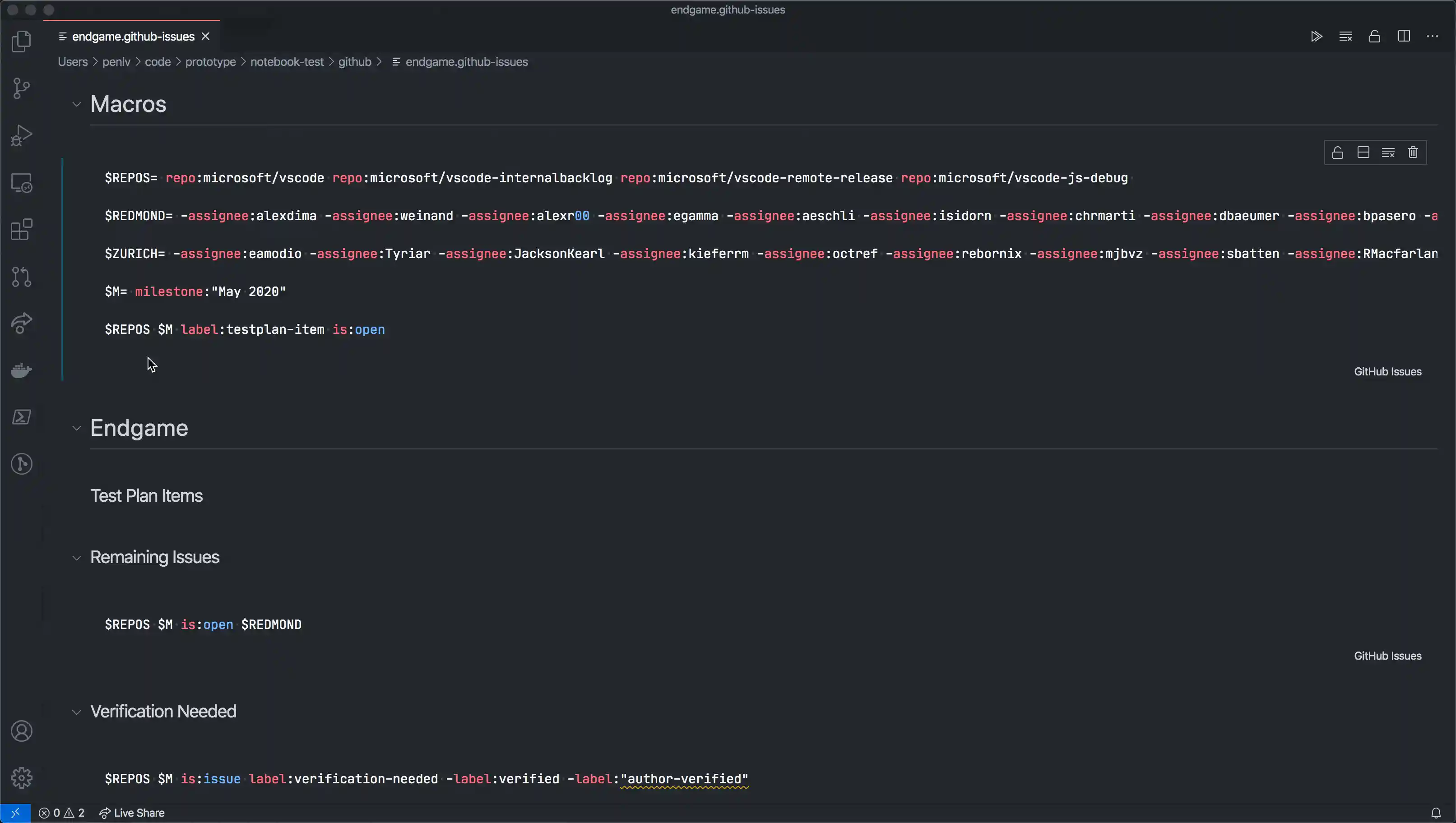 Running Join and Split Notebook cells commands