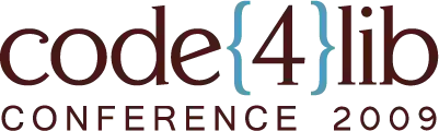 Code4Lib Conference 2009 Logo