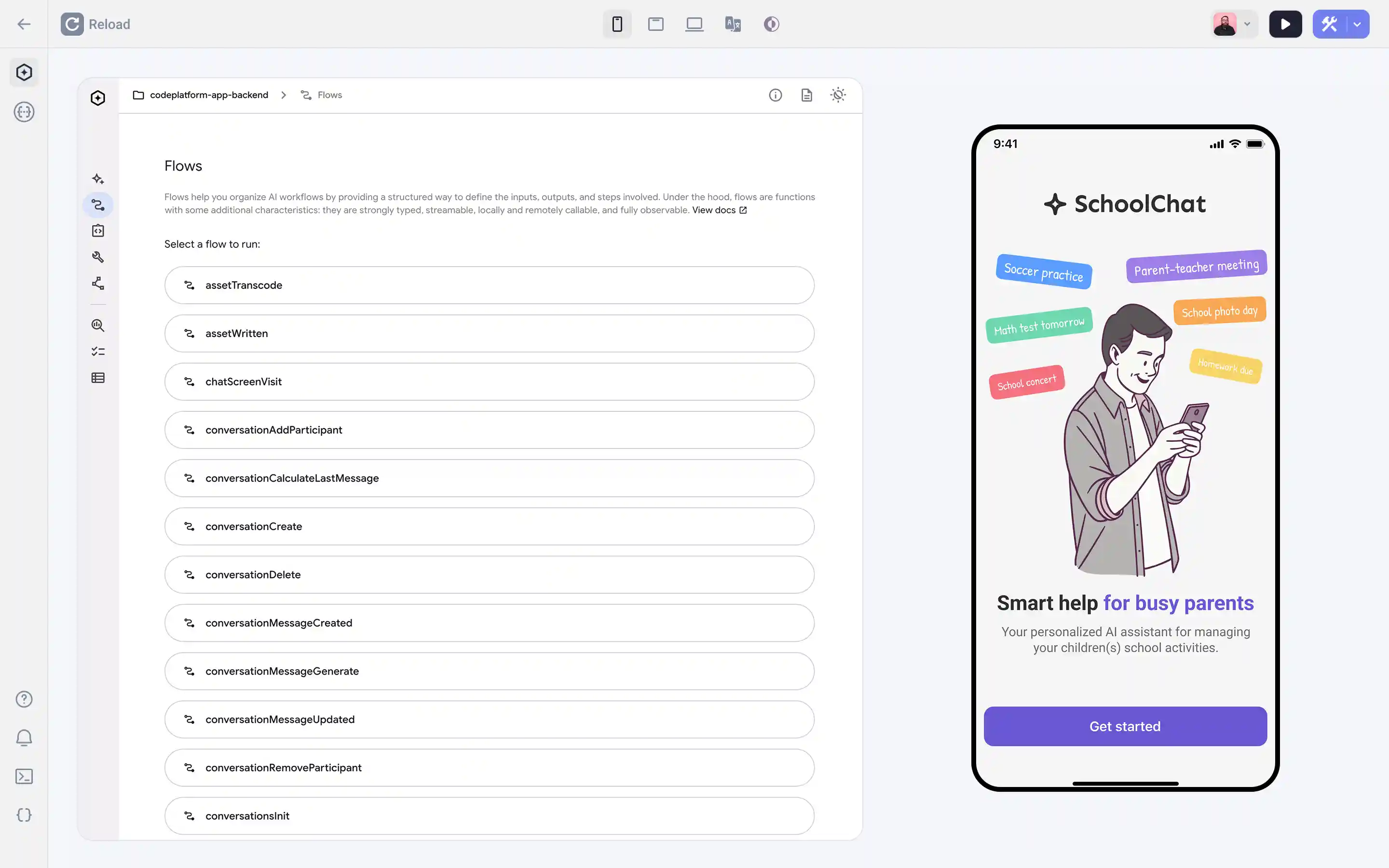 In-Browser Apps preview