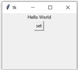 Python Tkinter Label widget
