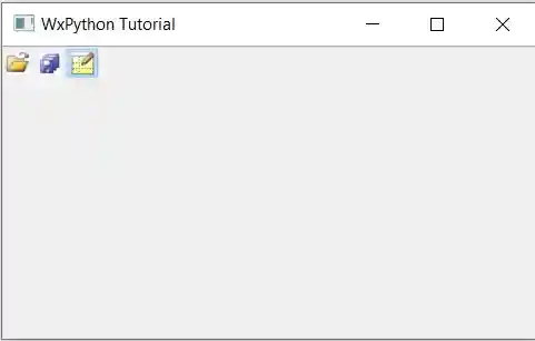 wxPython ToolBar CheckTool