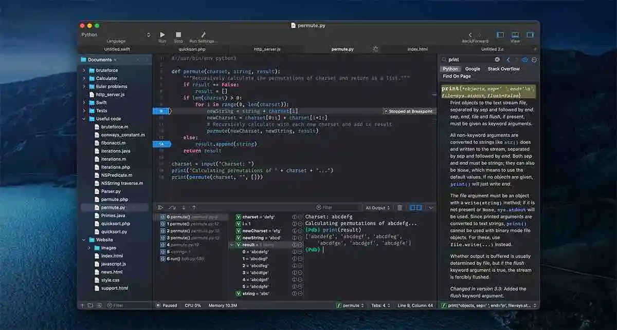 CodeRunner Screenshot