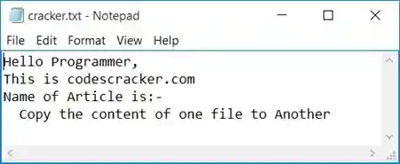 copy file content in c++