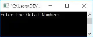 C++ program convert octal to binary