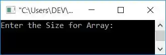 C++ program find smallest element in array