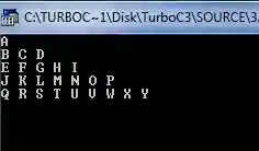 c++ program to print patterns