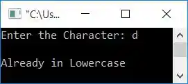 c++ uppercase character to lowercase