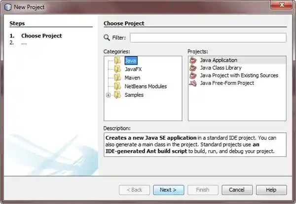 compile and run java program using netbean