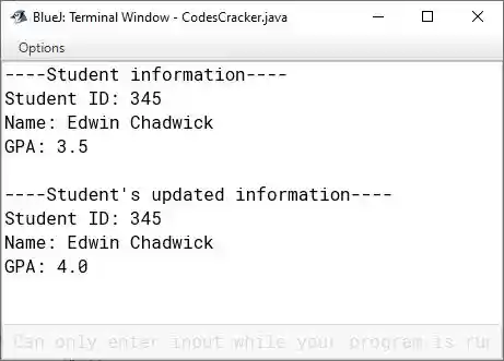 java constructor example