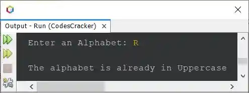 java convert lowercase character to uppercase