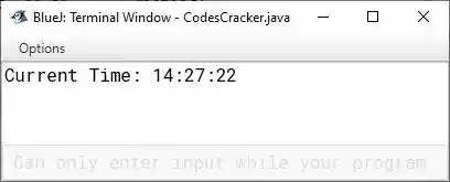 java print current time example