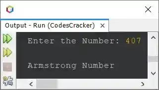 java program check armstrong number