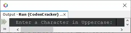 Java Program convert uppercase character lowercase