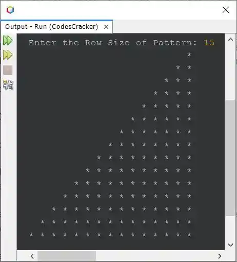 print star pattern in java