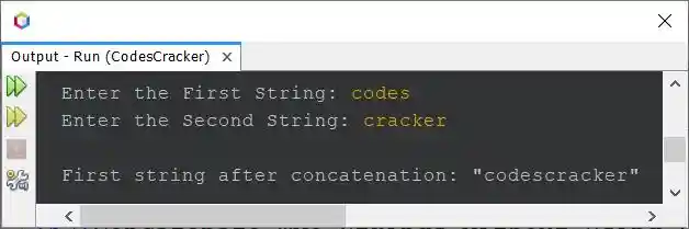 string concatenation in java