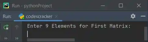 add two matrices python