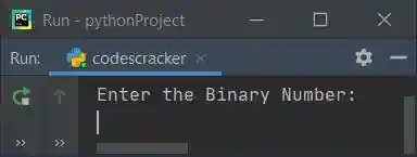 binary to decimal python