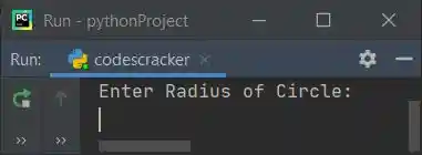calculate circumference of circle python
