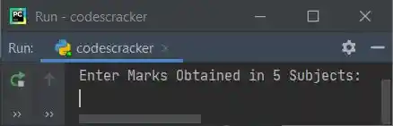 calculate student grade python