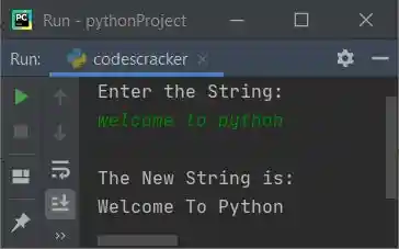 capitalize all words in python