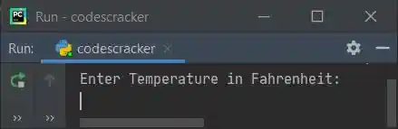 convert fahrenheit to celsius python